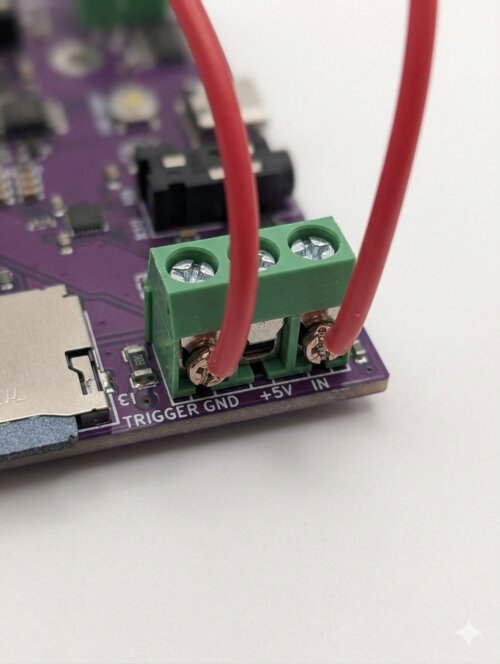 Trigger connector